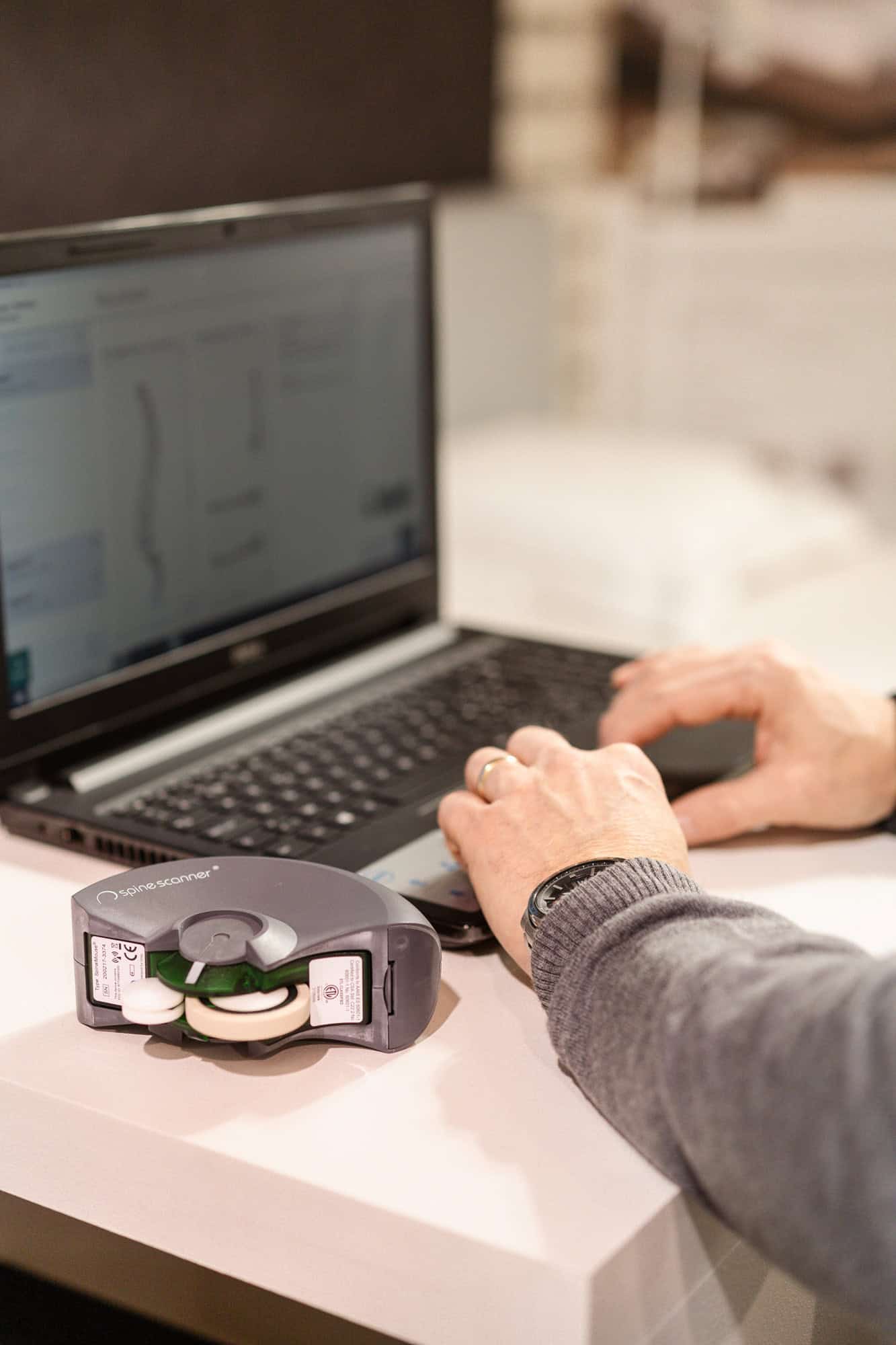 Gheeraert Slaapcomfort Waregem Wervelscanner