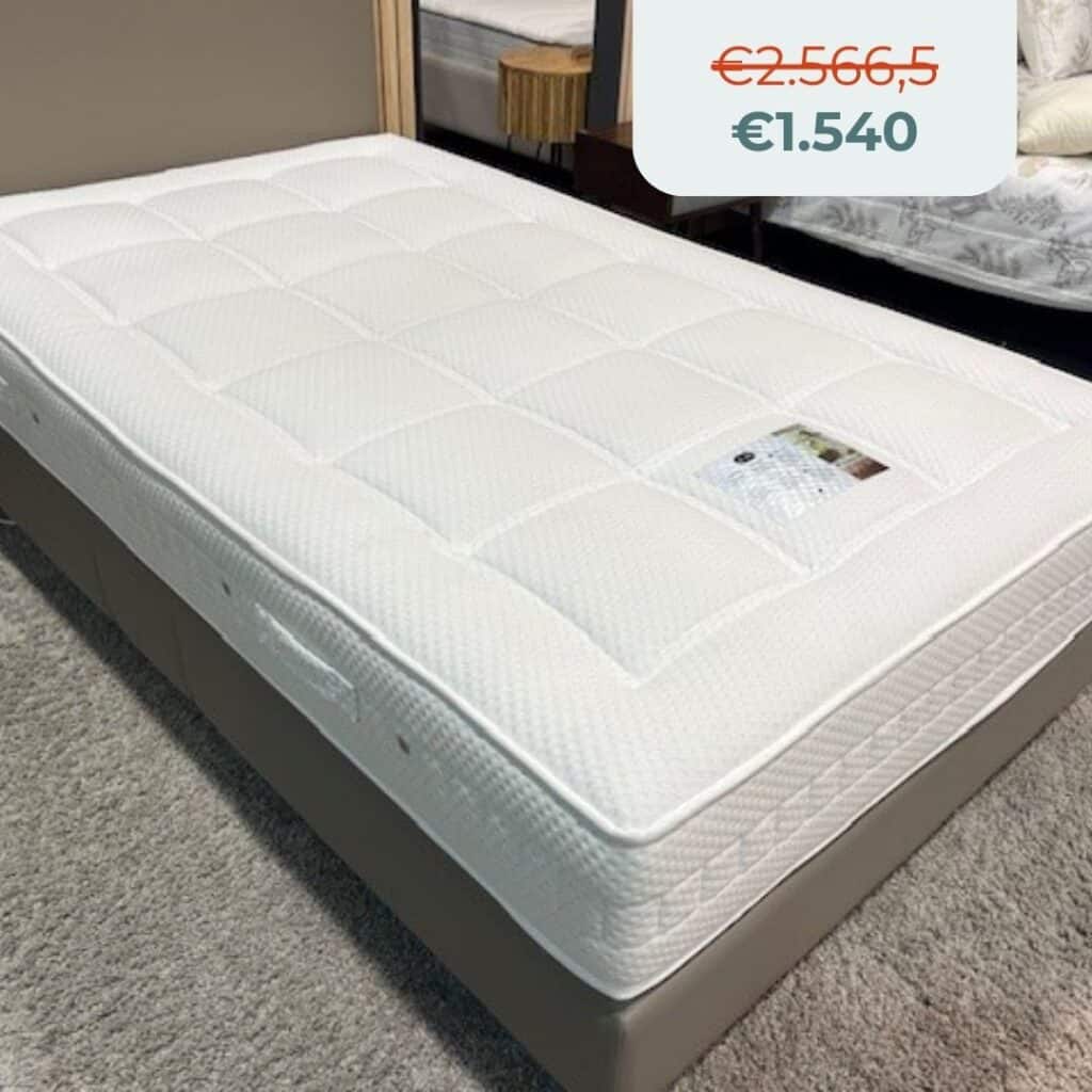 Gheeraert Slaapcomfort Waregem toonzaalmodel matras Multispring Windsor Gheeraert Slaapcomfort Waregem matras Nox Multispring toonzaalmodel