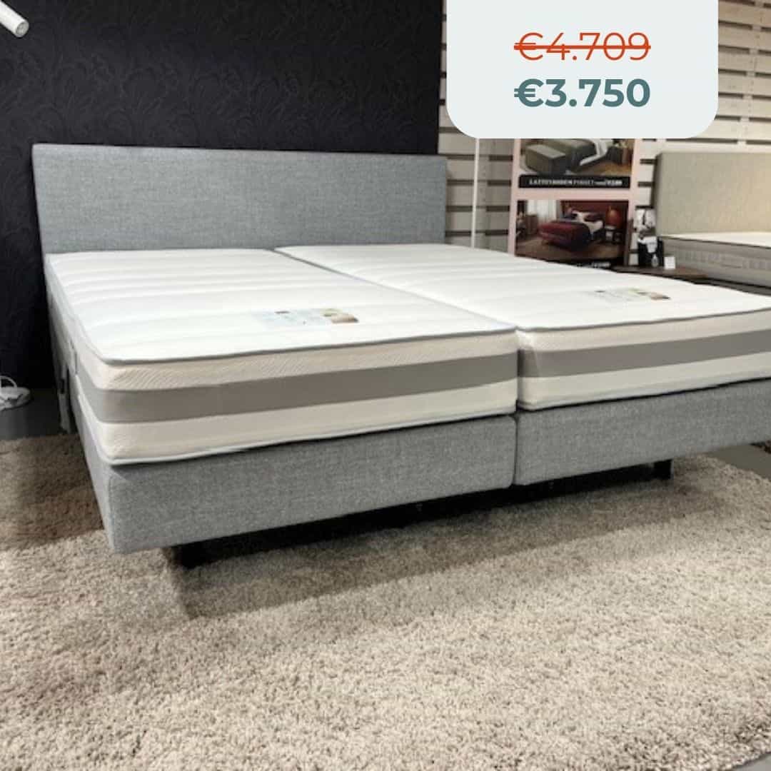 Gheeraert Slaapcomfort Waregem Nox elektrische boxspring toonzaalmodel Gheeraert Slaapcomfort Waregem Nox elektrische boxspring toonzaalmodel