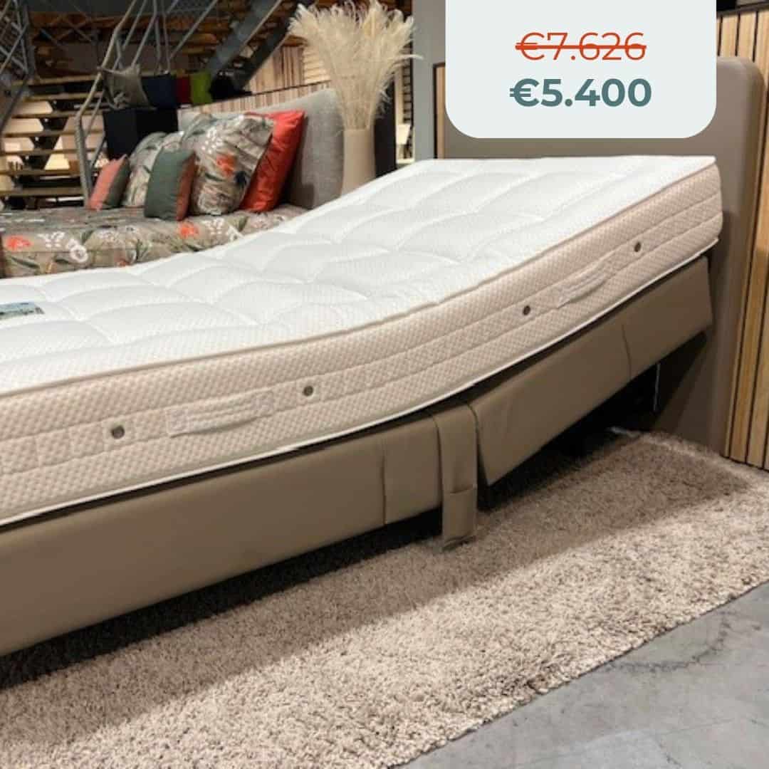 Gheeraert Slaapcomfort Waregem toonzaalmodel Zorgbed Nox Gheeraert Slaapcomfort Waregem toonzaalmodel Comfortboxspring Nox