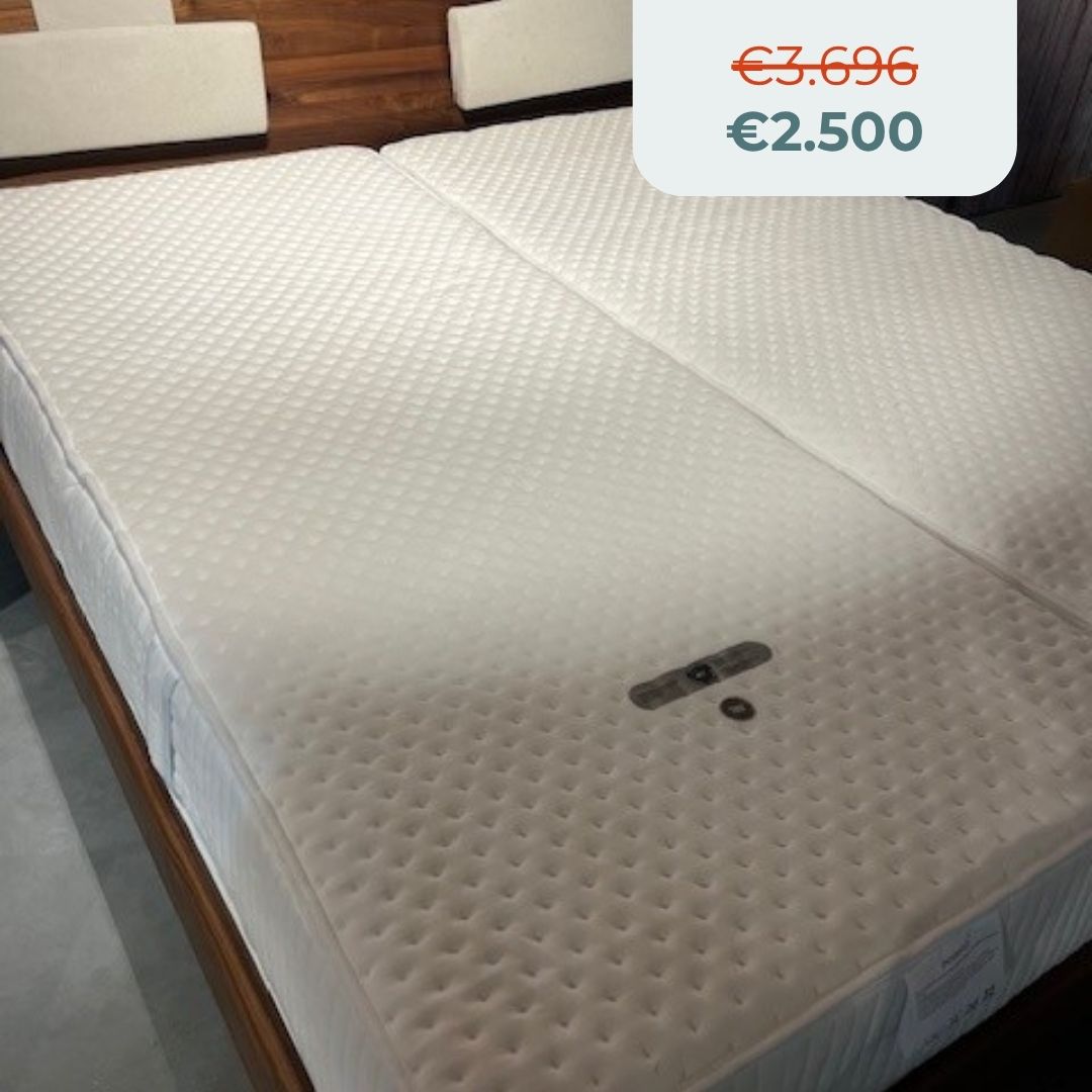 Gheeraert Slaapcomfort Waregem Kreamat matrassen Mobispring toonzaalmodel